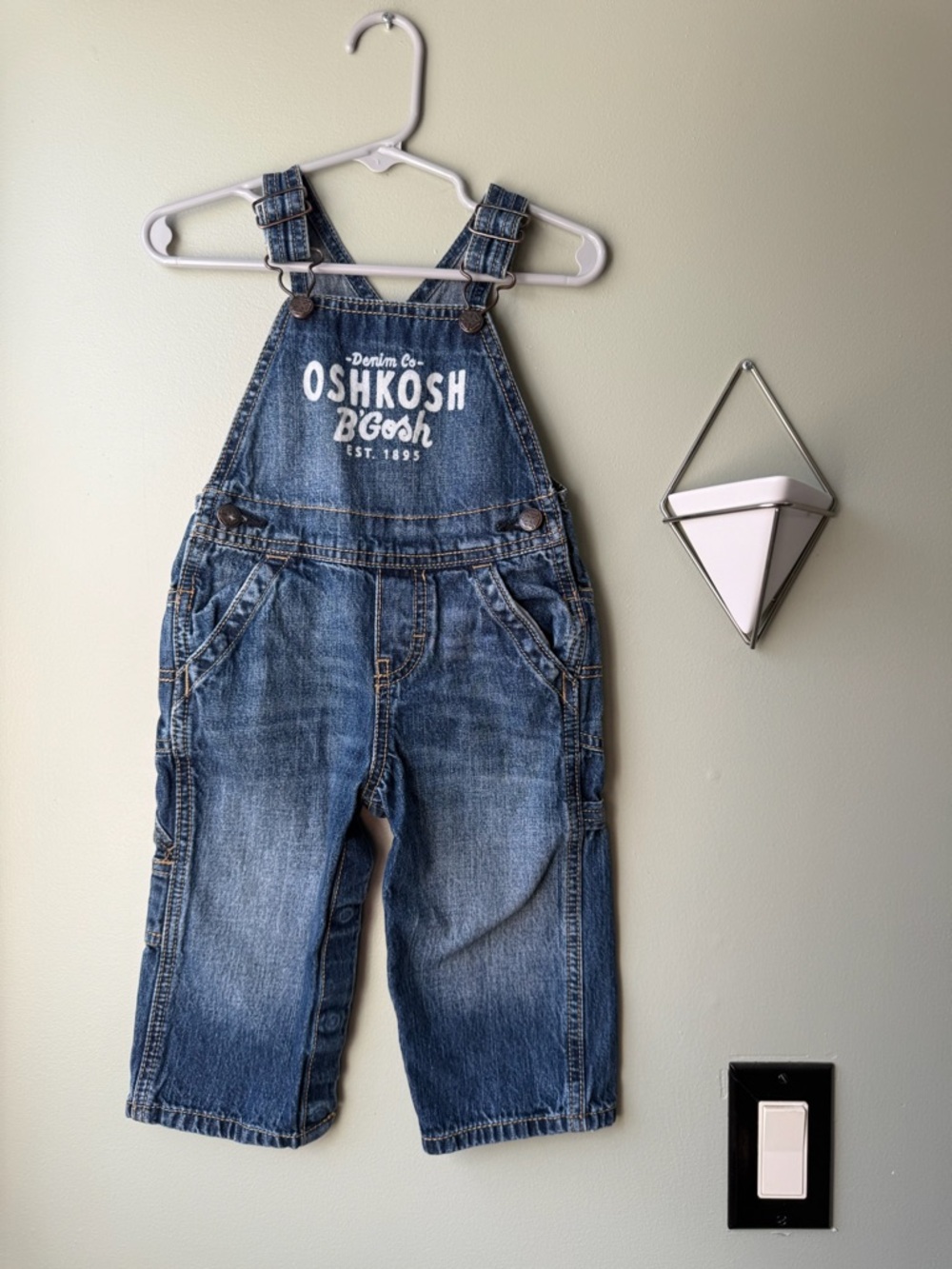 OshKosh B'gosh Blue Denim Toddler Overalls